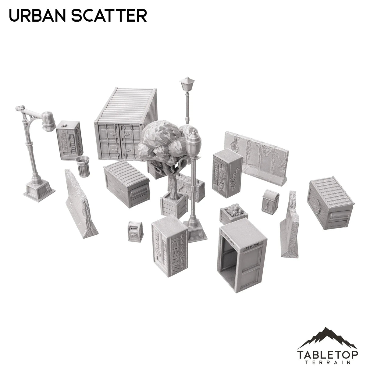 Tabletop Terrain Scatter Terrain Urban Scatter