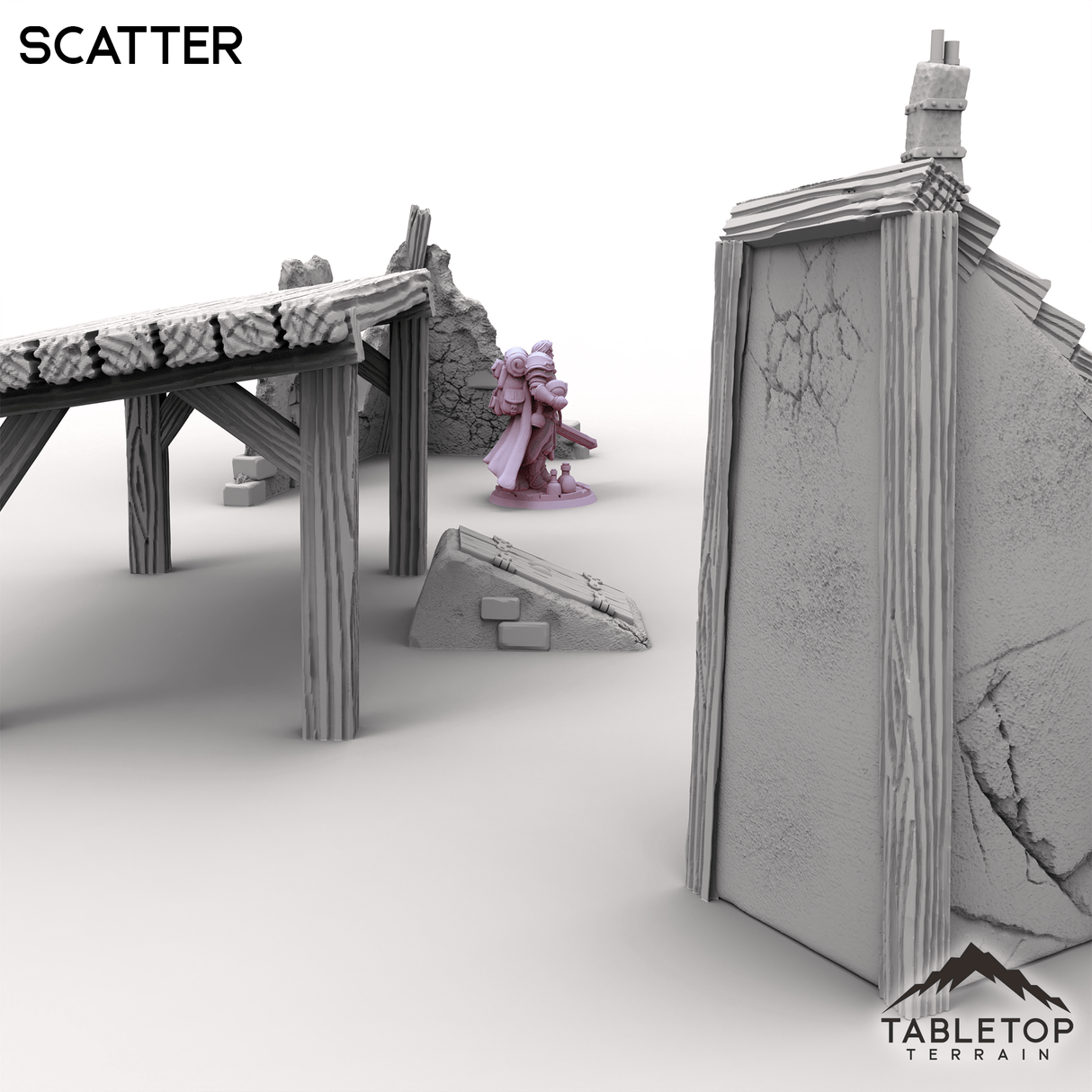 Tabletop Terrain Scatter Terrain Vexed Village - Scatter