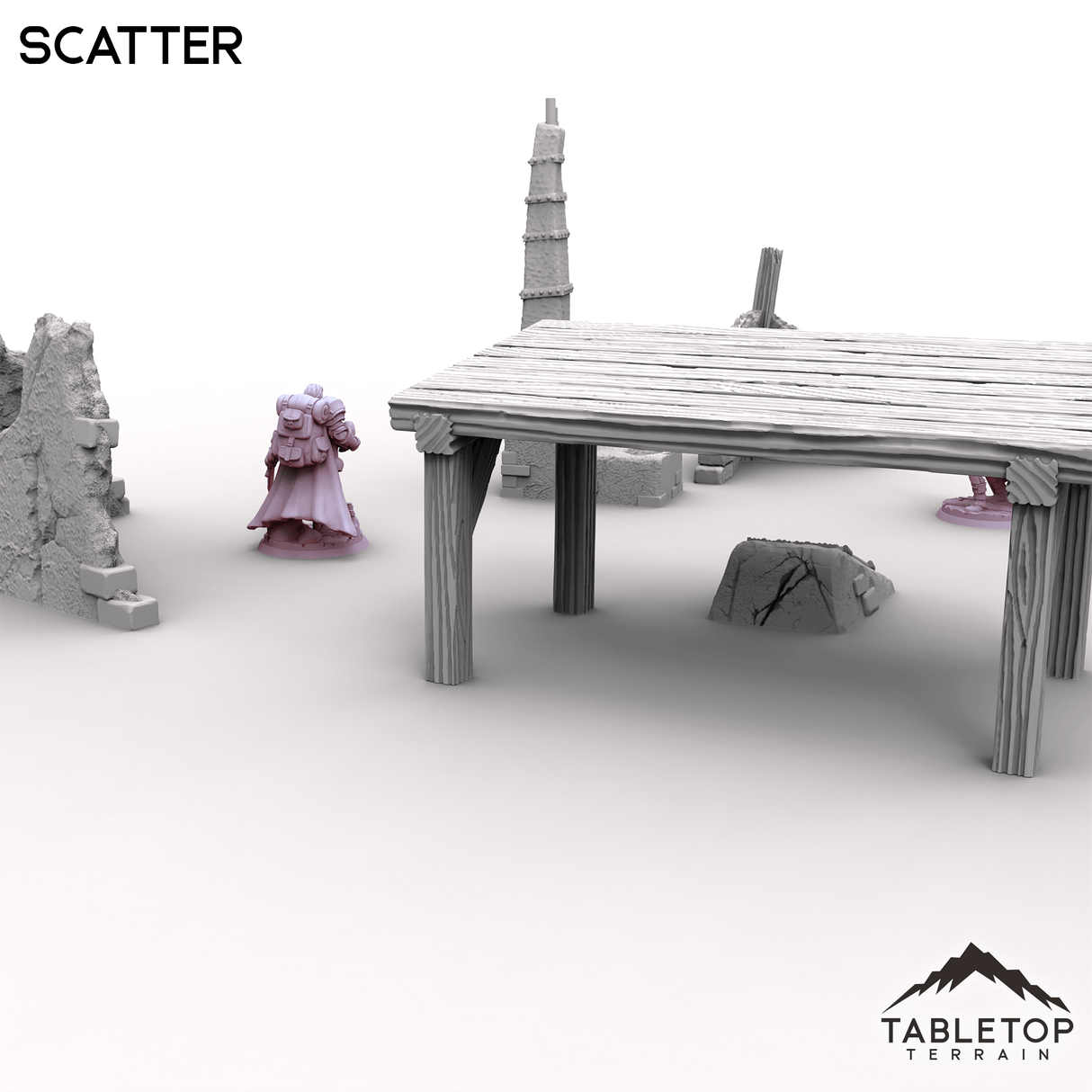 Tabletop Terrain Scatter Terrain Vexed Village - Scatter