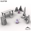 Tabletop Terrain Scatter Terrain Vexed Village - Scatter