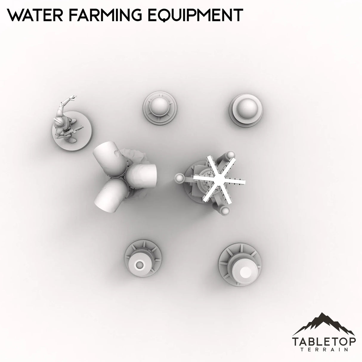 Tabletop Terrain Scatter Terrain Water Farming Equipment