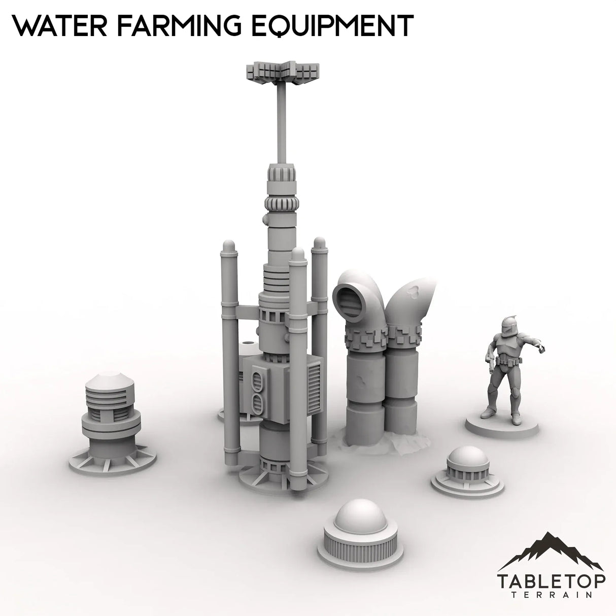 Tabletop Terrain Scatter Terrain Water Farming Equipment