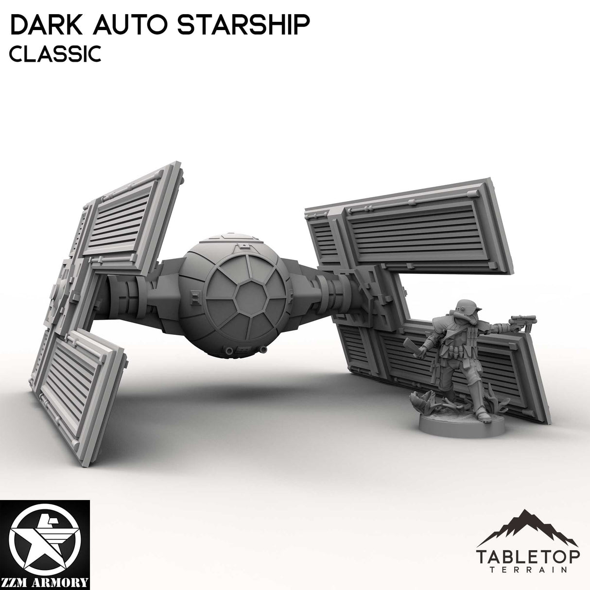 Tabletop Terrain Ship Dark Auto Classic Dark Auto Starship