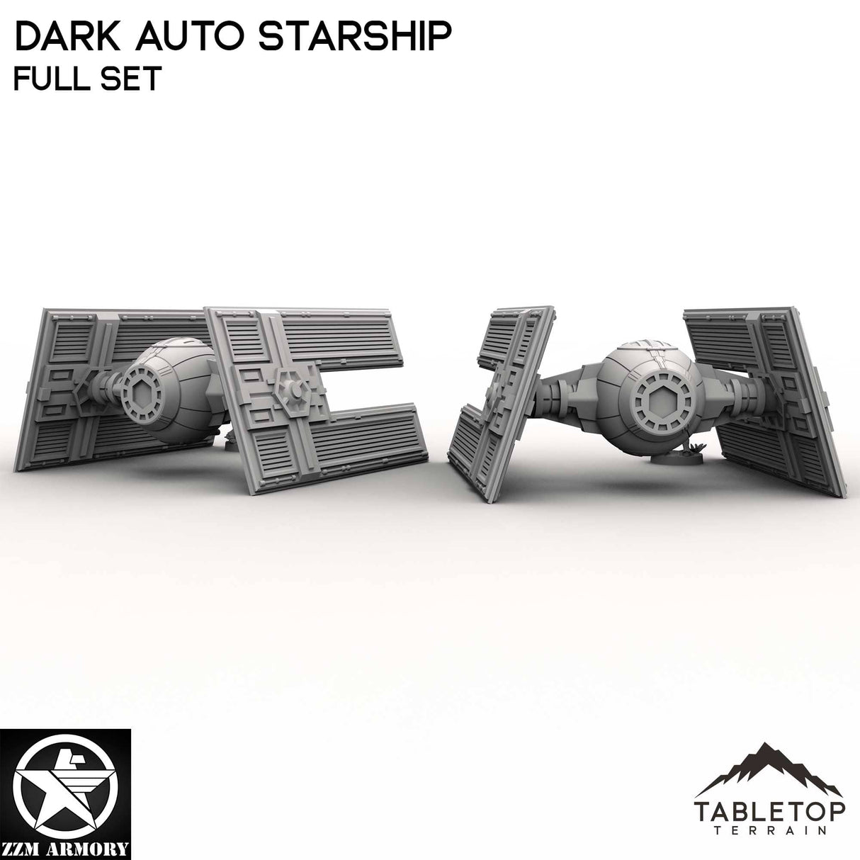 Tabletop Terrain Ship Dark Auto Starship