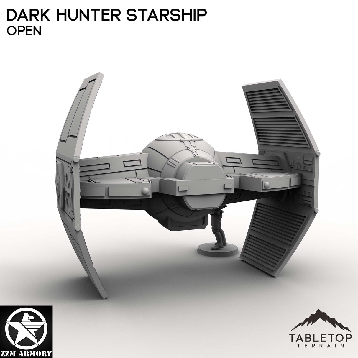 Tabletop Terrain Ship Dark Hunter Starship