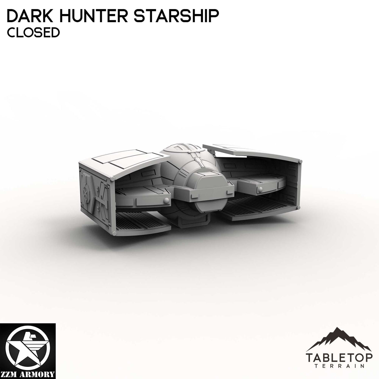 Tabletop Terrain Ship Dark Hunter Starship