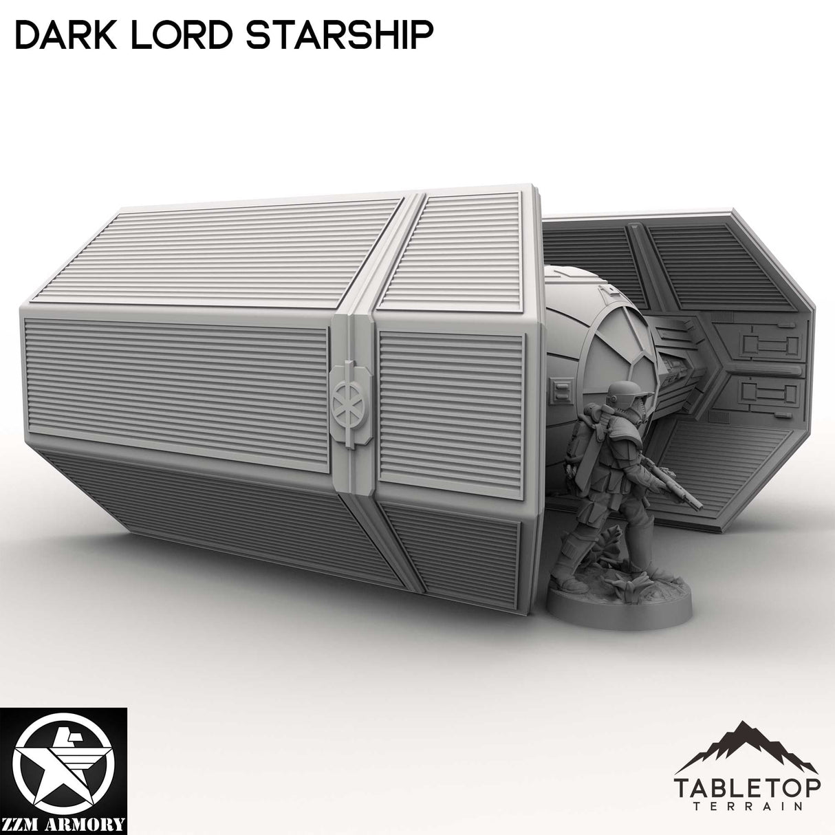 Tabletop Terrain Ship Dark Lord Starship