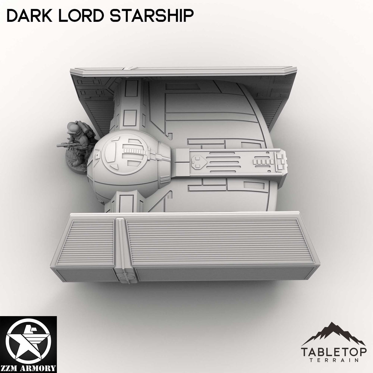 Tabletop Terrain Ship Dark Lord Starship