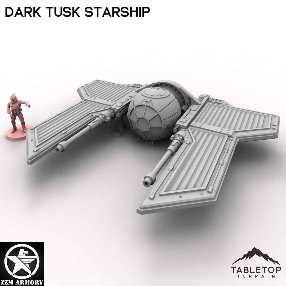 Tabletop Terrain Ship Dark Tusk Starship