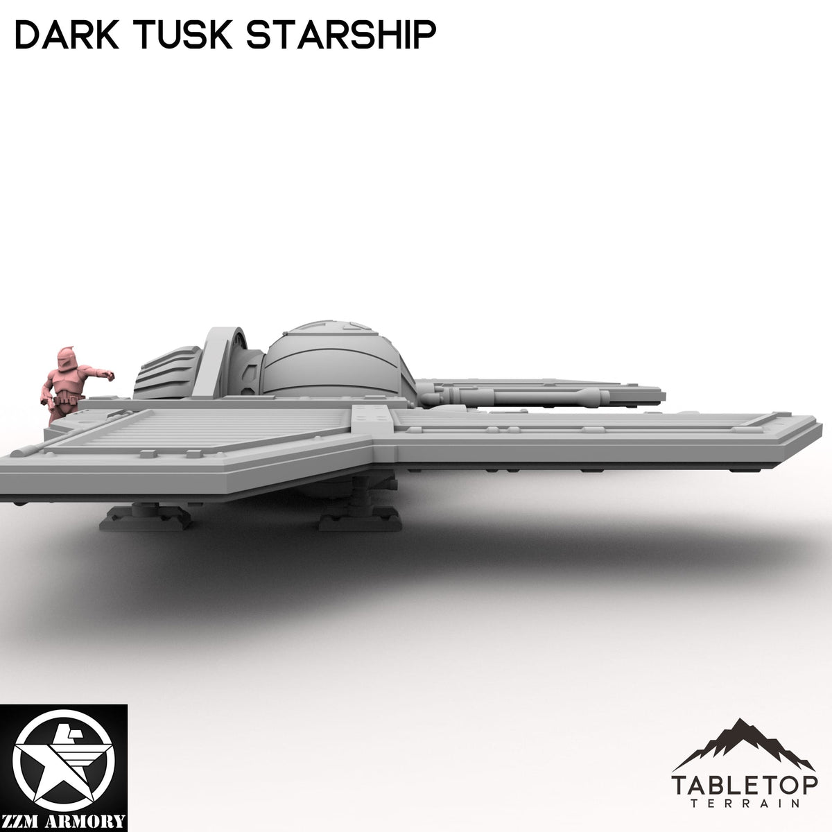 Tabletop Terrain Ship Dark Tusk Starship