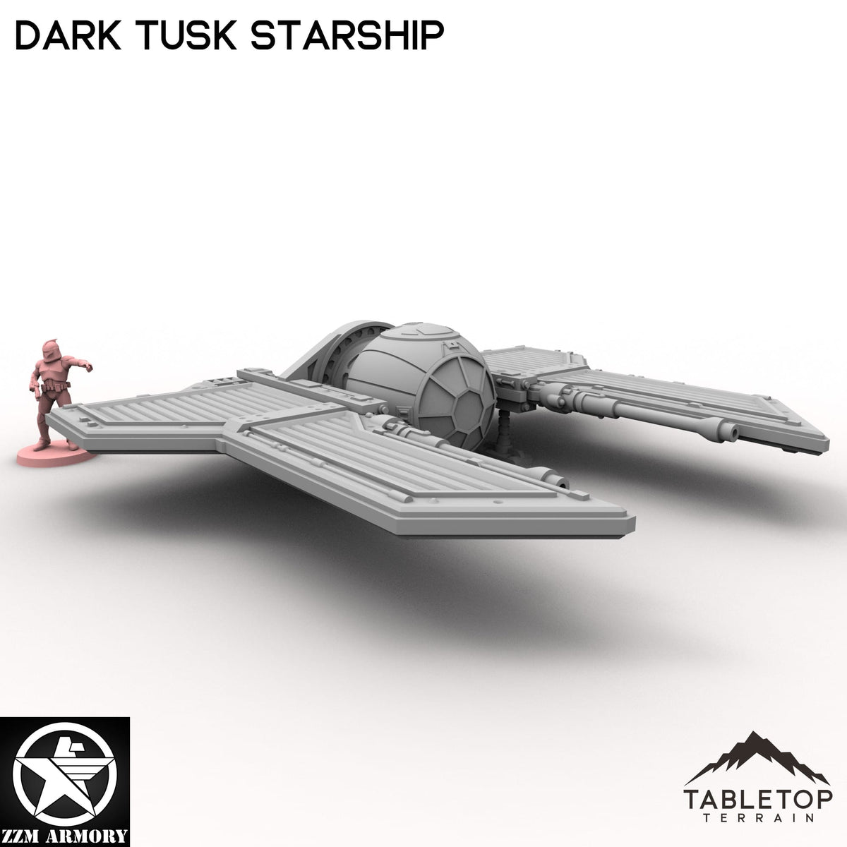 Tabletop Terrain Ship Dark Tusk Starship