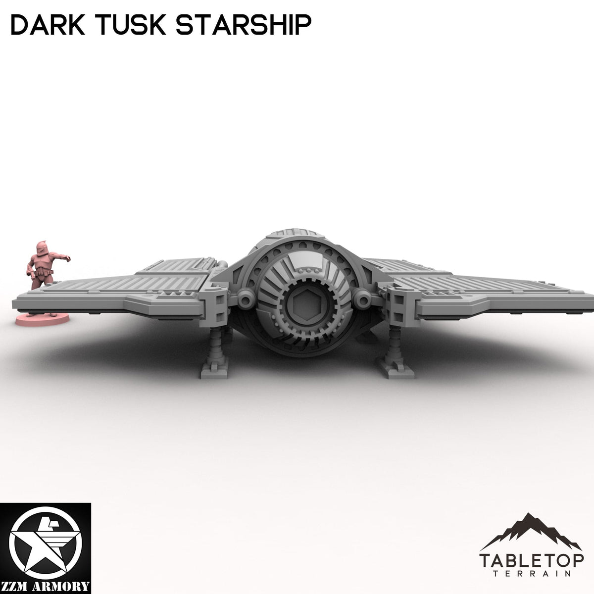 Tabletop Terrain Ship Dark Tusk Starship