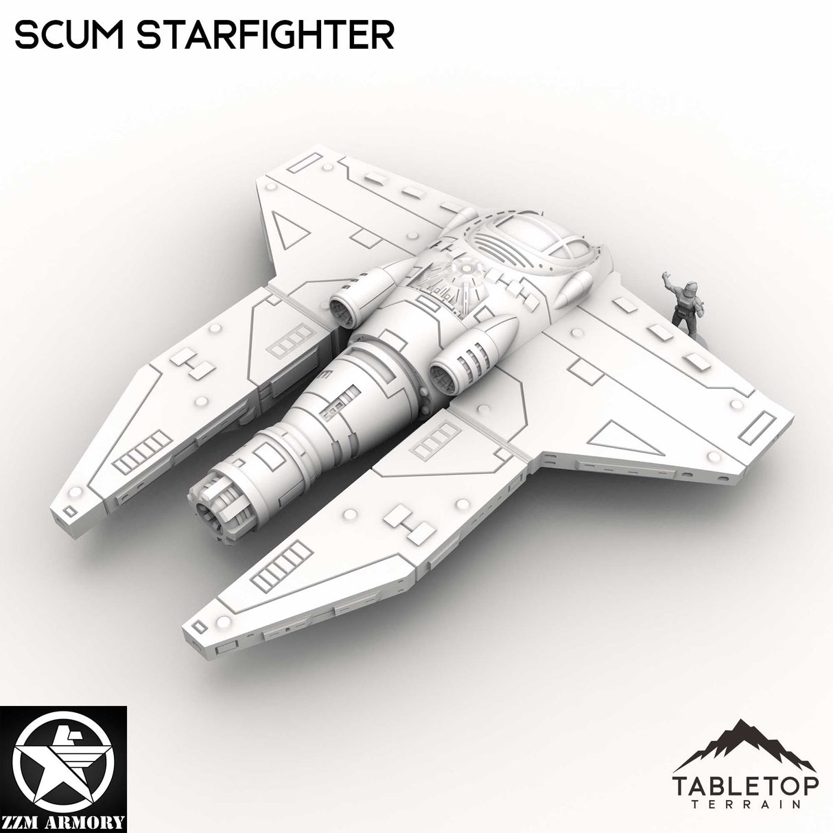 Tabletop Terrain Ship Scum Starfighter