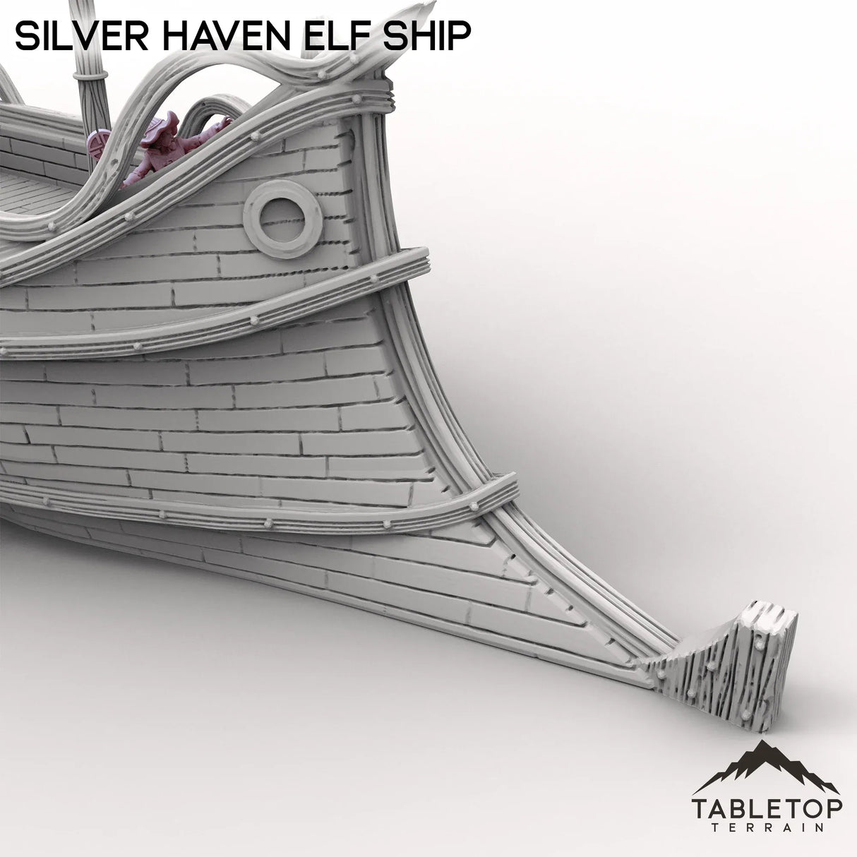 Tabletop Terrain Ship Silver Haven Elf Ship