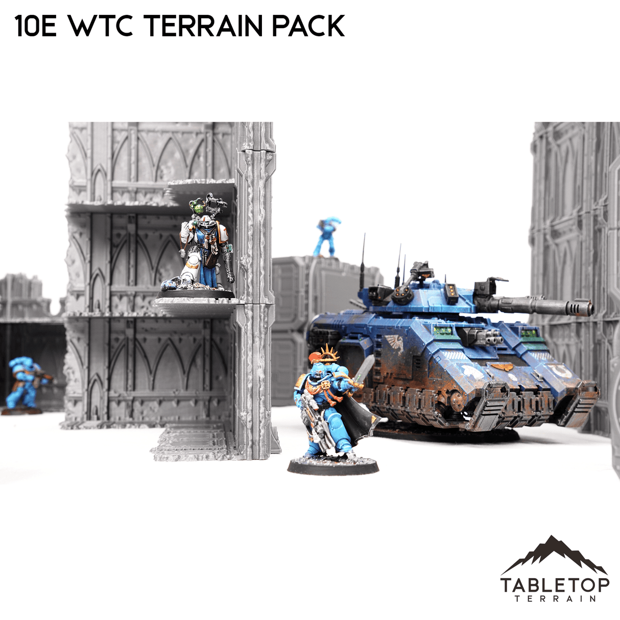 Tabletop Terrain Terrain 10E WTC Terrain Pack - Smoke & Steel