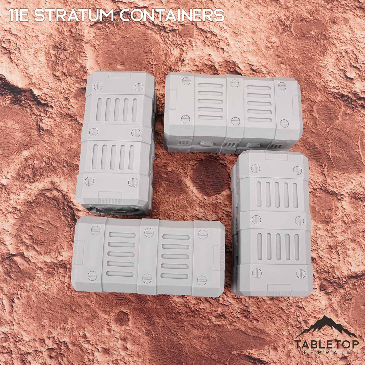 Tabletop Terrain Terrain 11e Stratum Stackable Containers