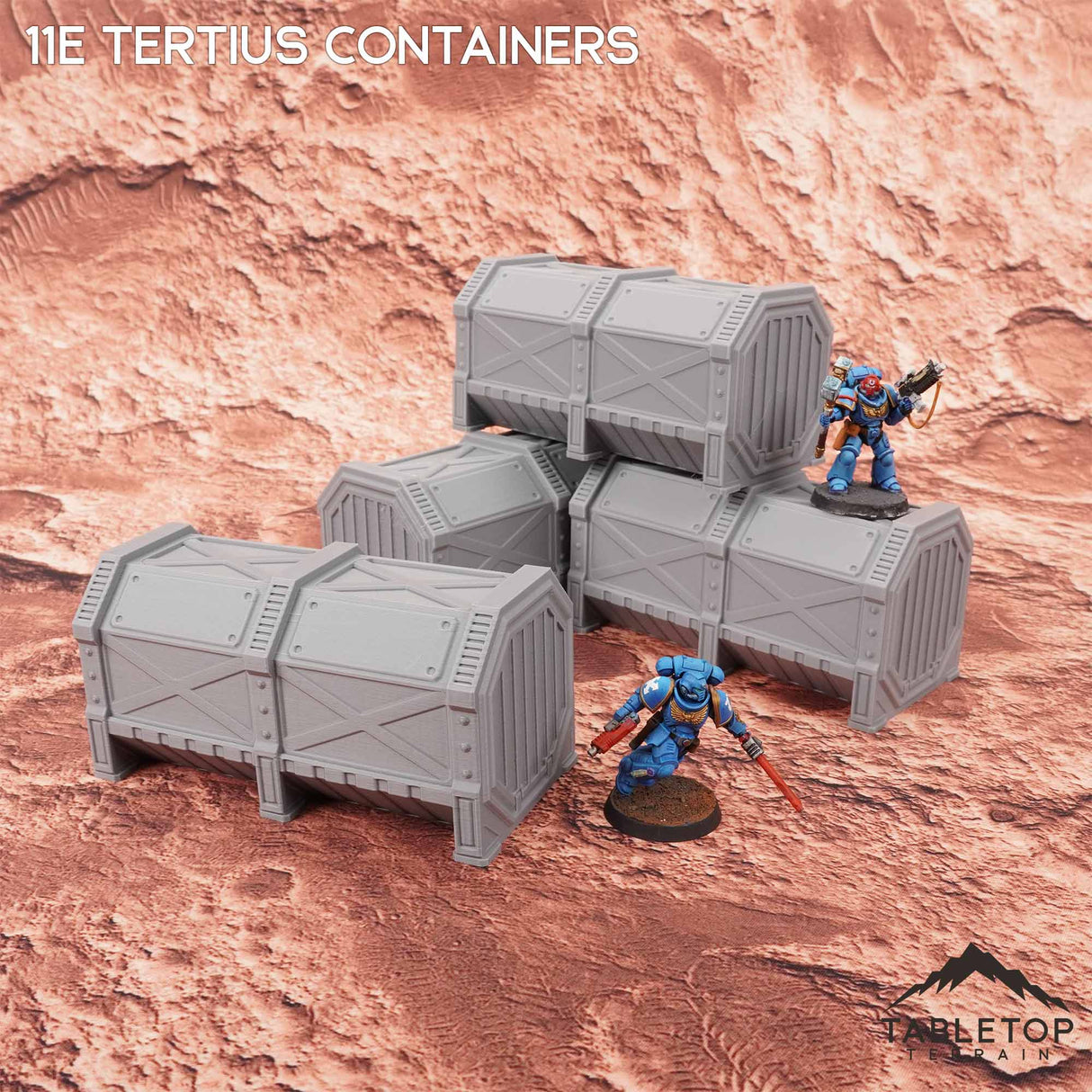 Tabletop Terrain Terrain 11e Tertius Stackable Containers