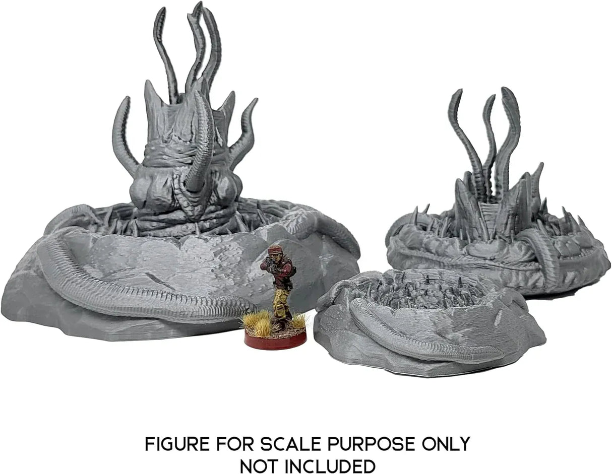 Tabletop Terrain Terrain 15mm / B- Med Erupting Sarlacc Pit - Star Wars Legion Terrain