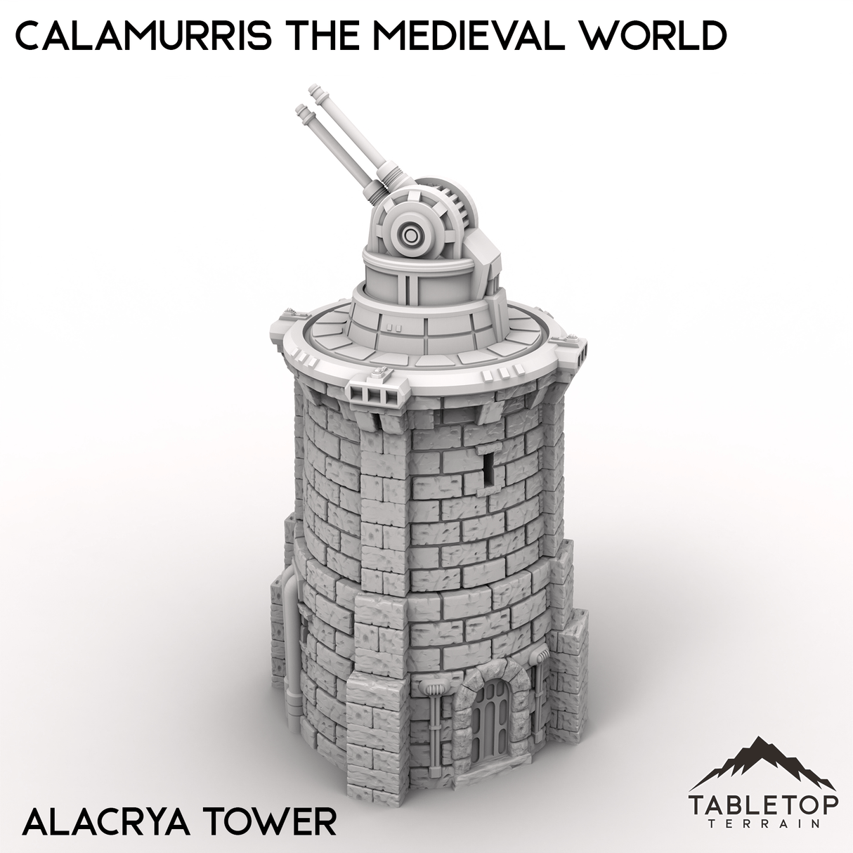Tabletop Terrain Terrain 28/32mm / Alacrya Tower Calamurris the Medieval World