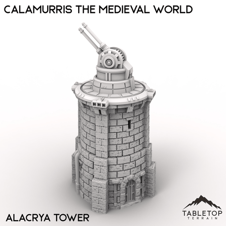Tabletop Terrain Terrain 28/32mm / Alacrya Tower Calamurris the Medieval World