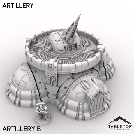 Tabletop Terrain Terrain 28/32mm / Artillery B Artillery - Vahngart, Garrisoned Moon