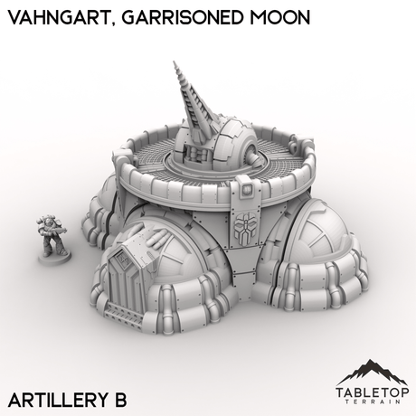 Tabletop Terrain Terrain 28/32mm / Artillery B Vahngart, Garrisoned Moon