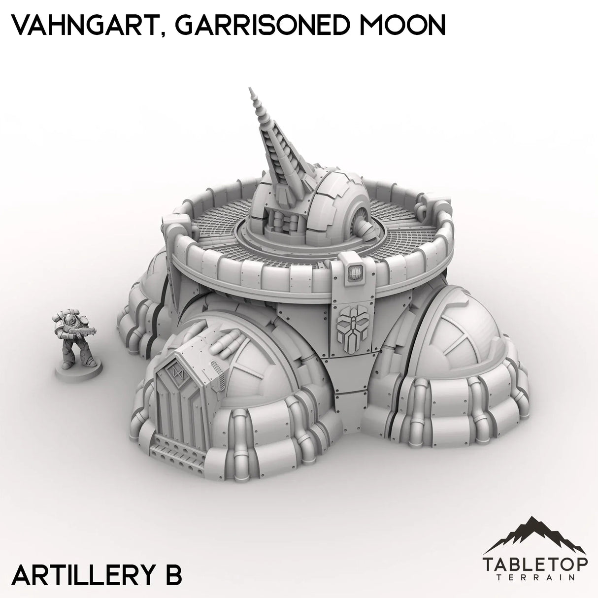 Tabletop Terrain Terrain 28/32mm / Artillery B Vahngart, Garrisoned Moon