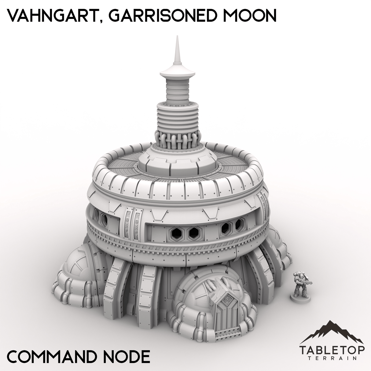 Tabletop Terrain Terrain 28/32mm / Command Node Vahngart, Garrisoned Moon