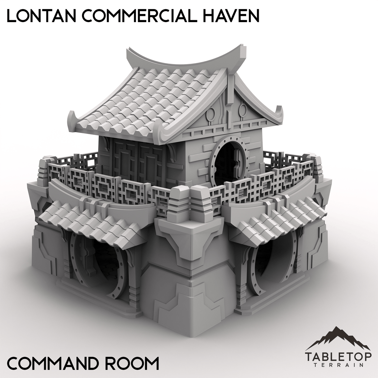 Tabletop Terrain Terrain 28/32mm / Command Room Lontan Commercial Haven