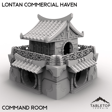 Tabletop Terrain Terrain 28/32mm / Command Room Lontan Commercial Haven