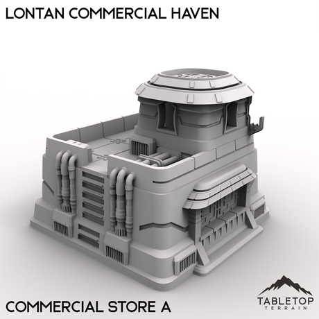 Tabletop Terrain Terrain 28/32mm / Commercial Store A Lontan Commercial Haven