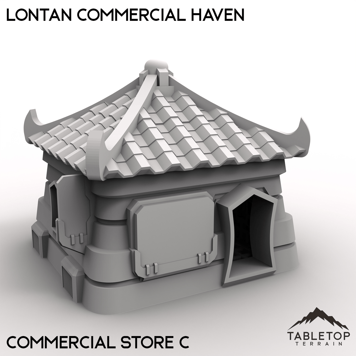 Tabletop Terrain Terrain 28/32mm / Commercial Store C Lontan Commercial Haven