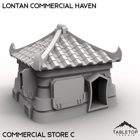 Tabletop Terrain Terrain 28/32mm / Commercial Store C Lontan Commercial Haven