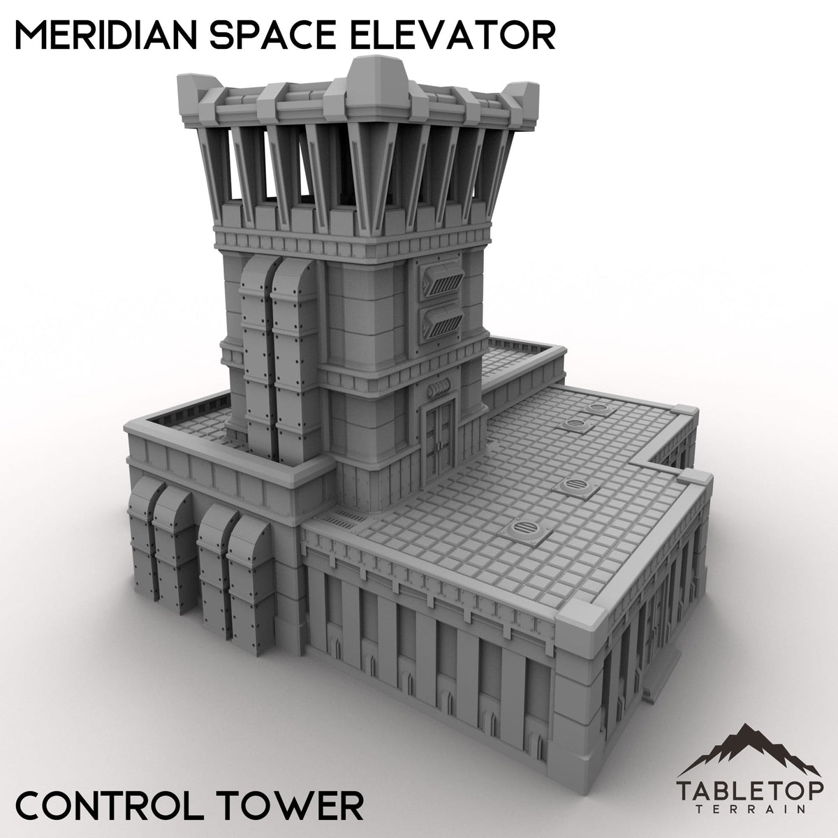 Tabletop Terrain Terrain 28/32mm / Control Tower Meridian Space Elevator