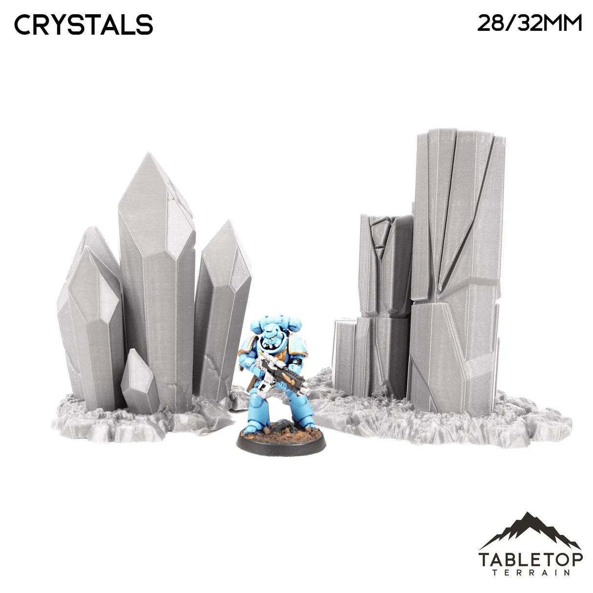 Tabletop Terrain Terrain 28/32mm / Crystals Karnac, The Tomb Planet