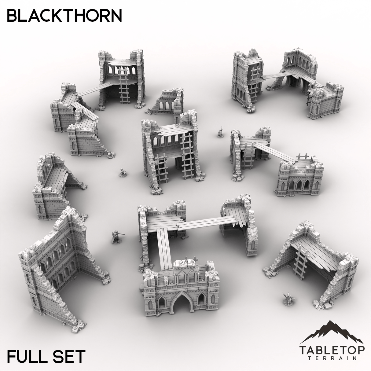 Tabletop Terrain Terrain 28/32mm / Full Set Blackthorn