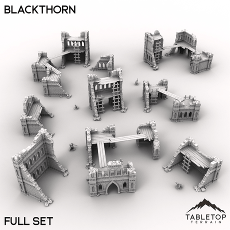 Tabletop Terrain Terrain 28/32mm / Full Set Blackthorn