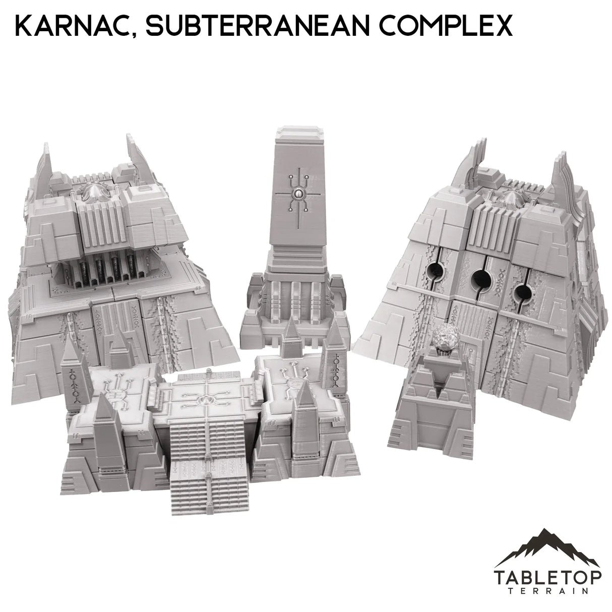 Tabletop Terrain Terrain 28/32mm / Full Set Karnac, Subterranean Complex