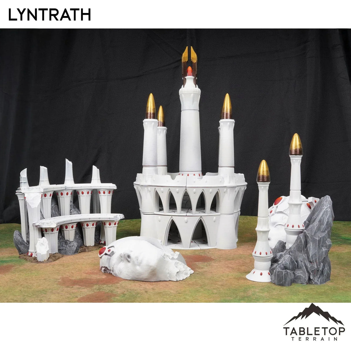 Tabletop Terrain Terrain 28/32mm / Full Set Lyntrath, Jungle Vestiges