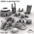 Tabletop Terrain Terrain 28/32mm / Full Set Oregia Alien Sanctum