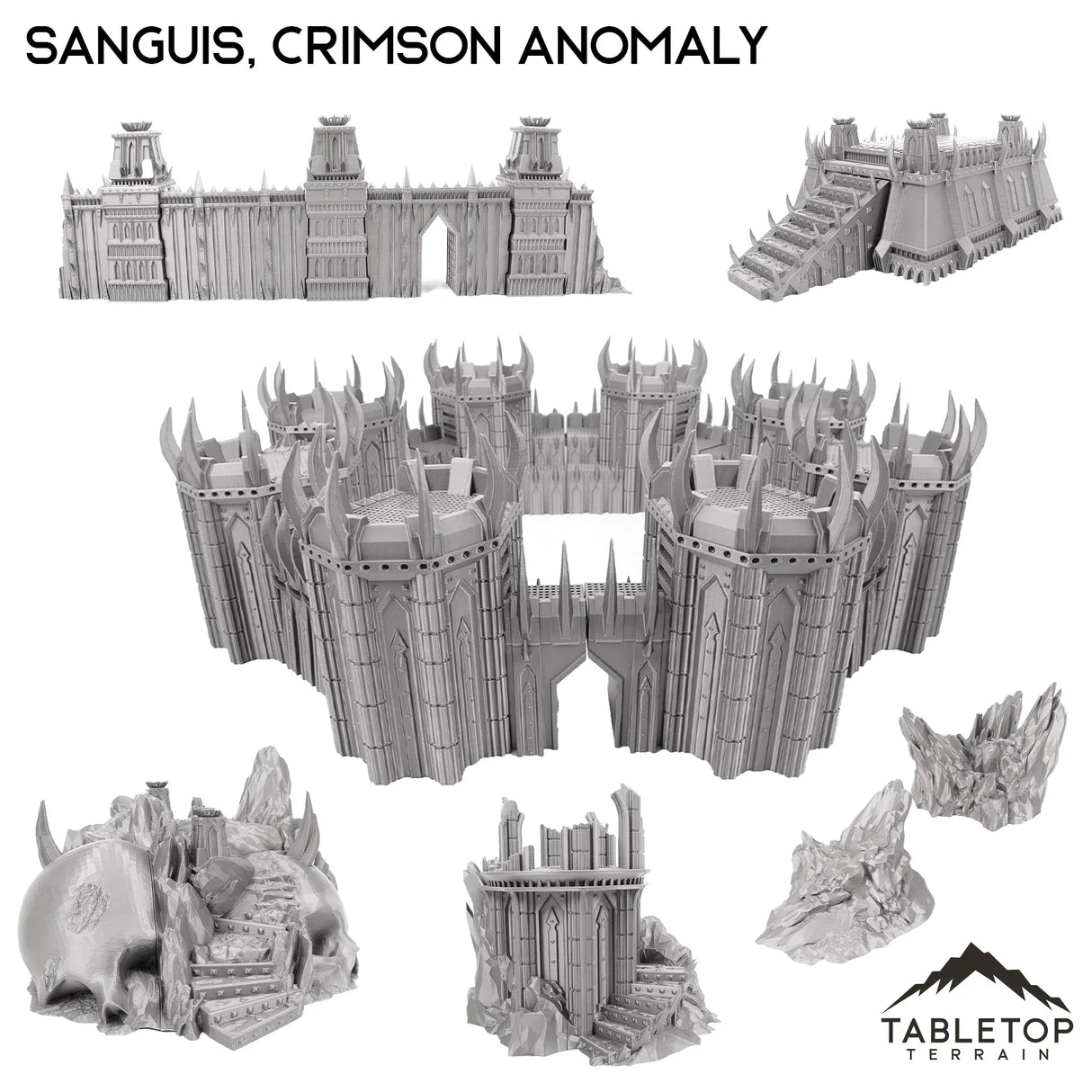 Tabletop Terrain Terrain 28/32mm / Full Set Sanguis, Crimson Anomaly