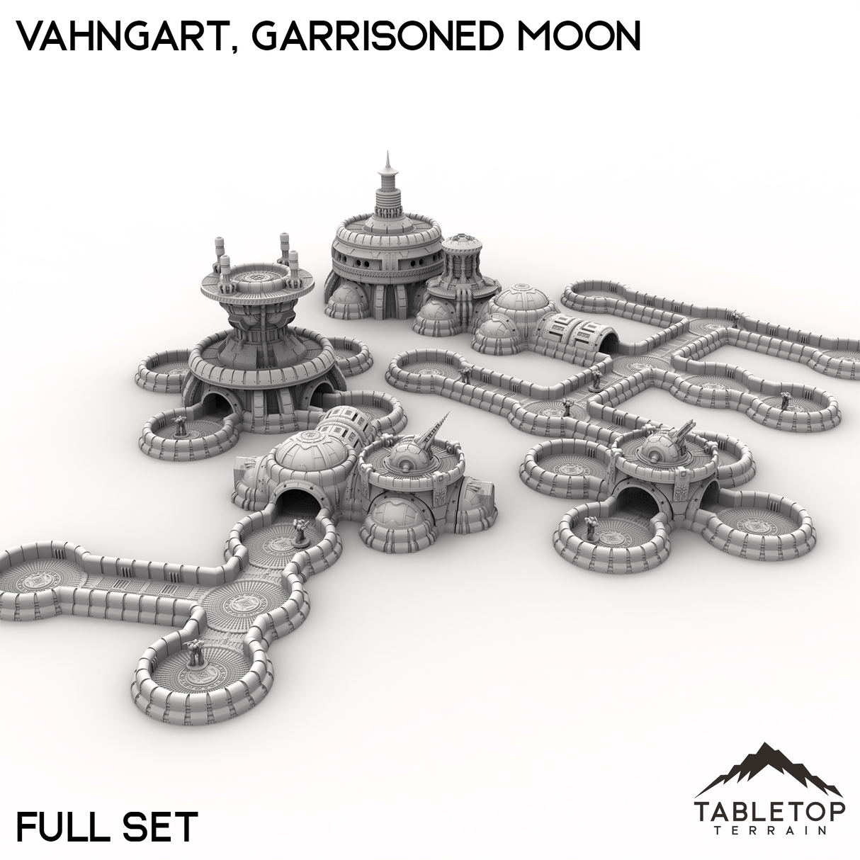 Tabletop Terrain Terrain 28/32mm / Full Set Vahngart, Garrisoned Moon