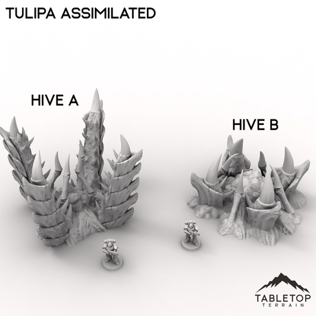 Tabletop Terrain Terrain 28/32mm / Hive A Tulipa Assimilated