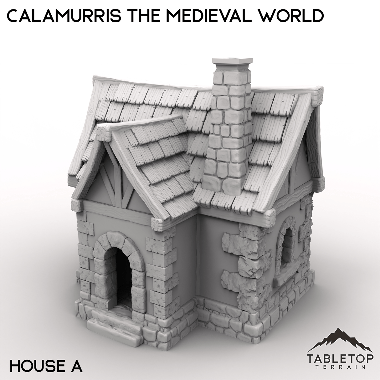 Tabletop Terrain Terrain 28/32mm / House A Calamurris the Medieval World