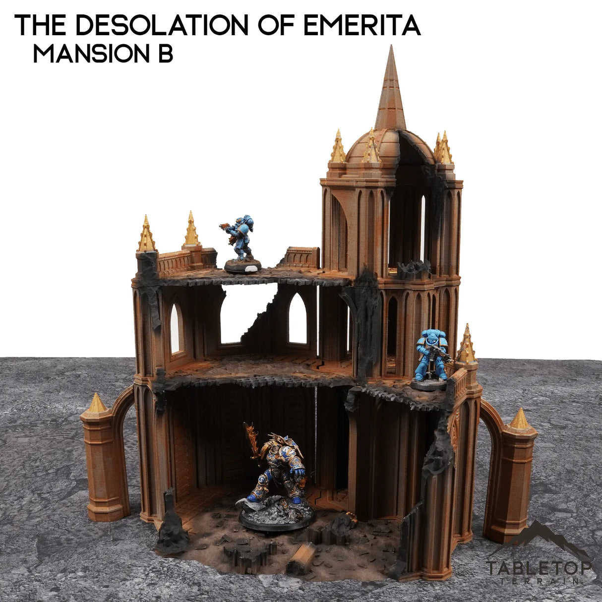 Tabletop Terrain Terrain 28/32mm / Mansion B The Desolation of Emerita