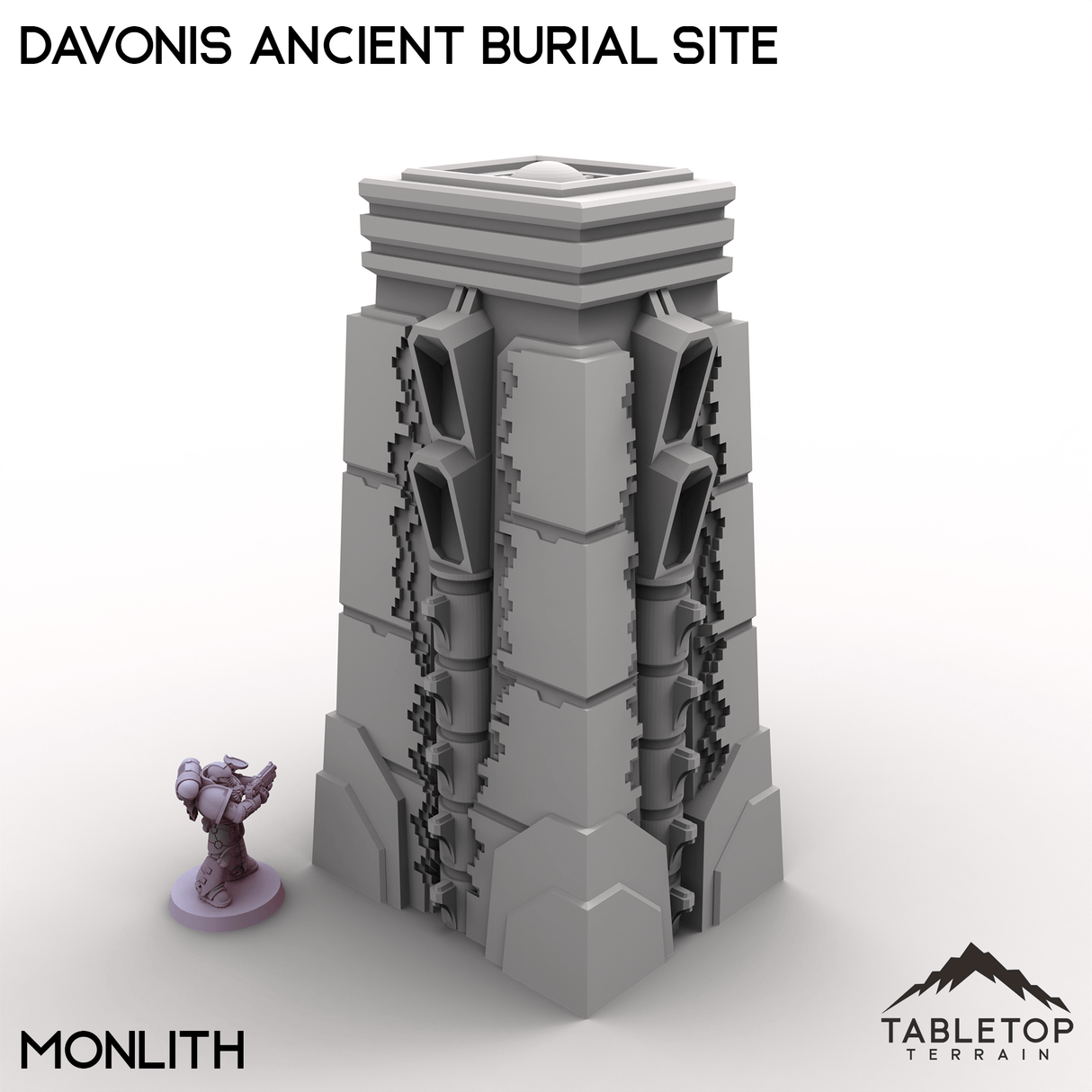 Tabletop Terrain Terrain 28/32mm / Monolith Davonis Ancient Burial Site