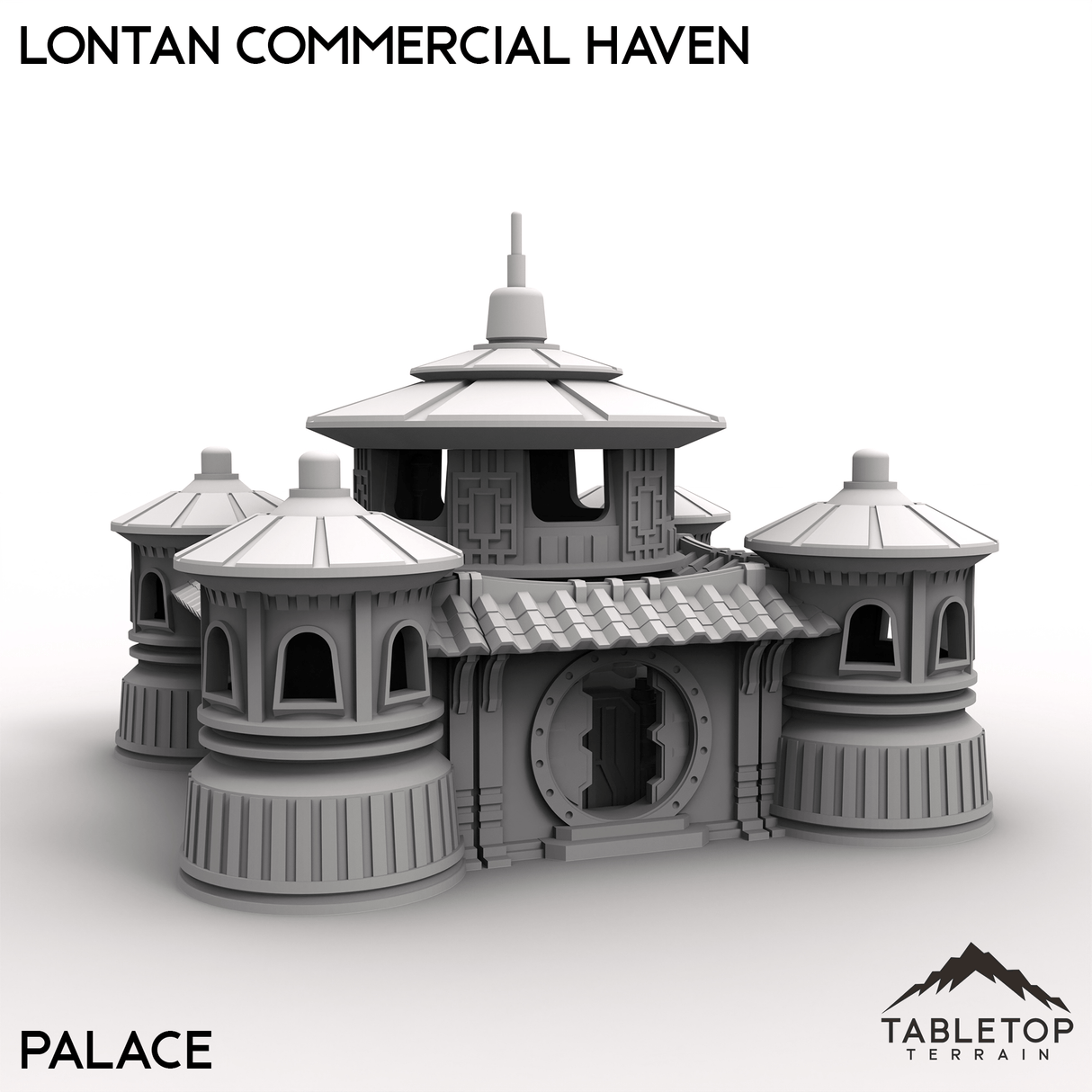 Tabletop Terrain Terrain 28/32mm / Palace Lontan Commercial Haven