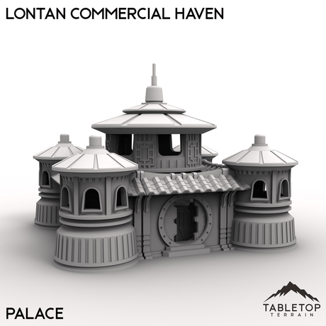 Tabletop Terrain Terrain 28/32mm / Palace Lontan Commercial Haven