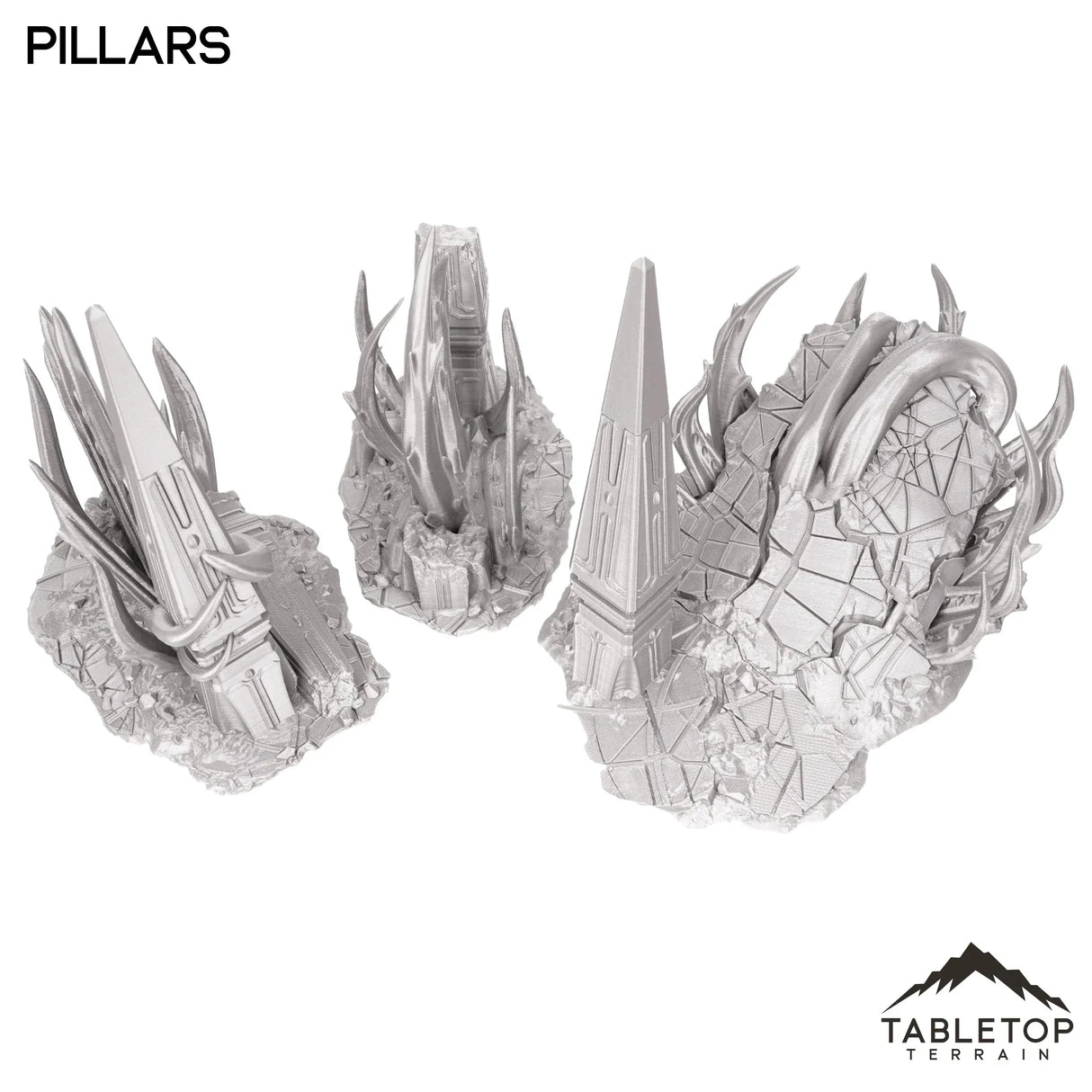 Tabletop Terrain Terrain 28/32mm / Pillars Belkartam, Corrupted Ancient World