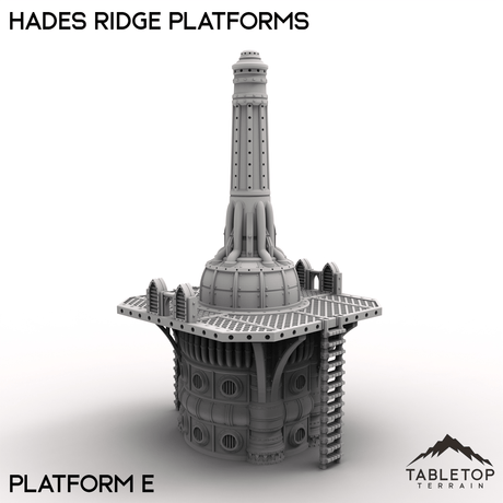 Tabletop Terrain Terrain 28/32mm / Platform E Hades Ridge Platforms